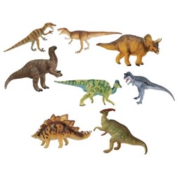 Forhistoriske dyr 16-22xm 8stk